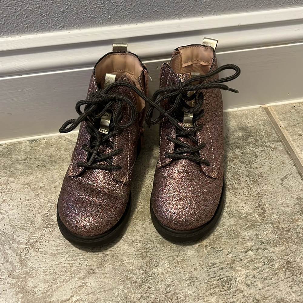 Carter’s Zip Up Glitter Ankle Boots